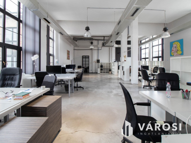 Amerikai életérzés Óbudán szenzációs, 1000 m2 loft irodában