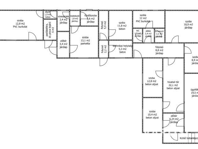 Eladó egy szintes 197 nm-es, összkomfortos családi ház!