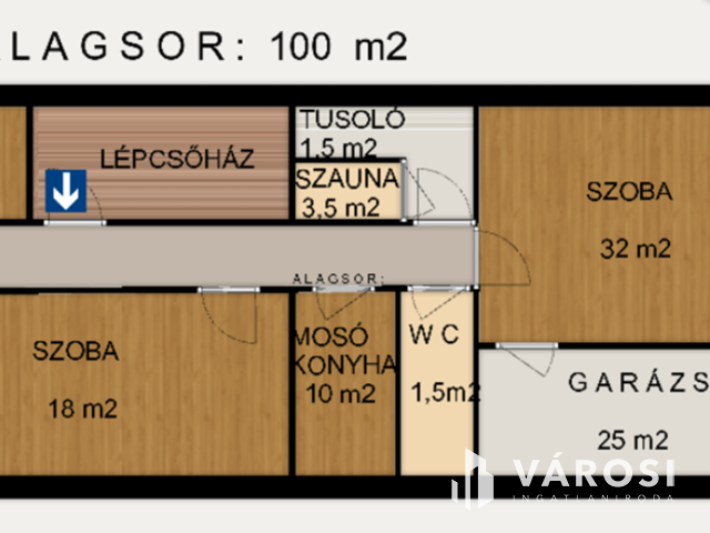 Szolnok kertvárosi részén
