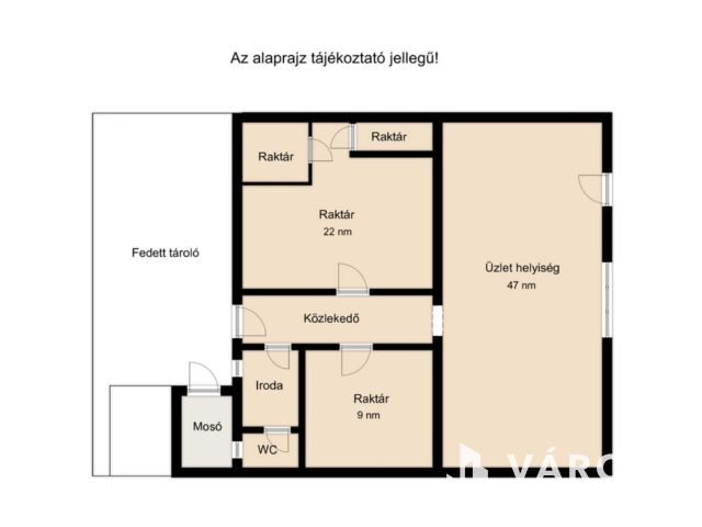 Működő üzlethelyiség sürgősen eladó