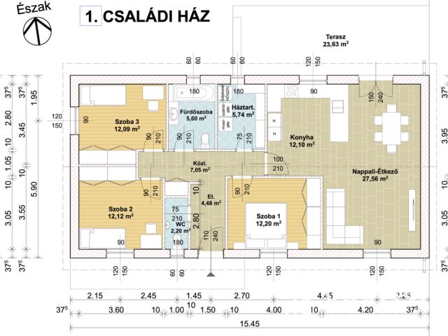 Nagyon élhető családi ház Röszkén korrekt áron