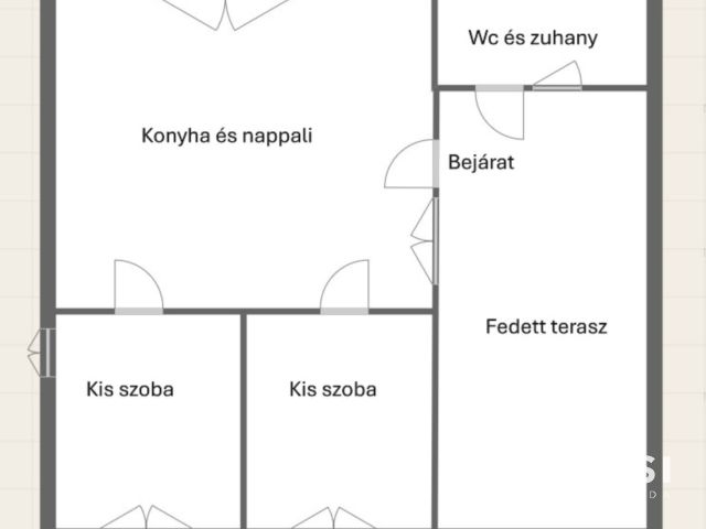 Eladó tanyaként hasznosítható ház és mezőgazdasági terület