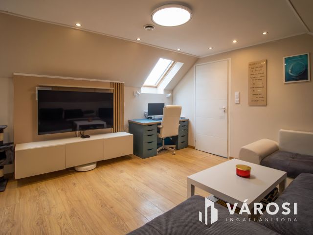 Két lakrészes 5 szobás lakás, saját kertrésszel