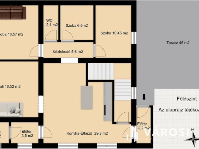 Csendes, kertvárosi otthon nagy telek, felújított ház.