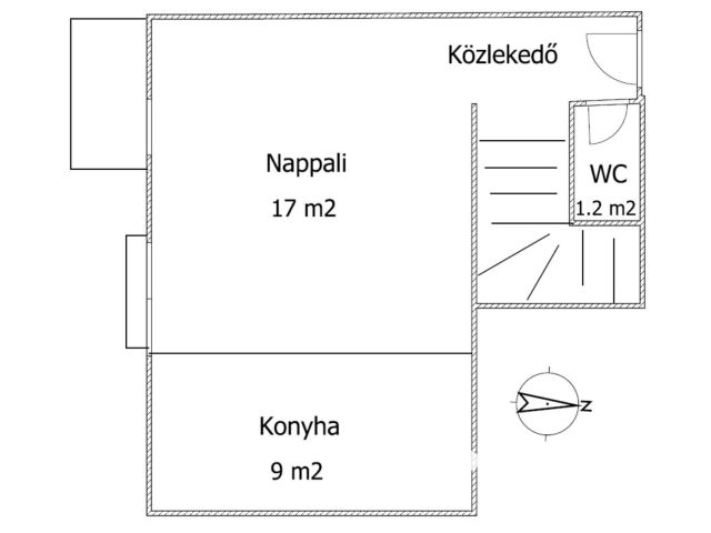Praktikus lakás Óbuda szívében